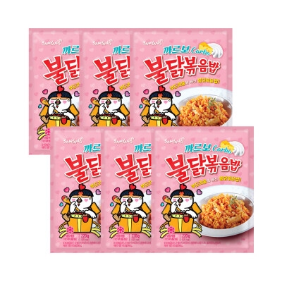 삼양 까르보불닭볶음밥 220g 6개