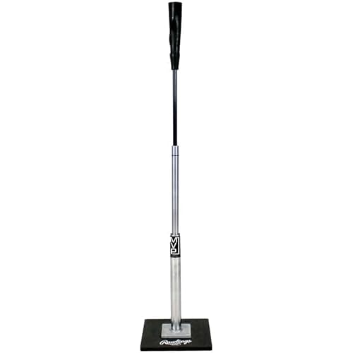 Rawlings | MVP Batting Tee | Heavy Duty Rubber Base | Adjustable Height 24-46