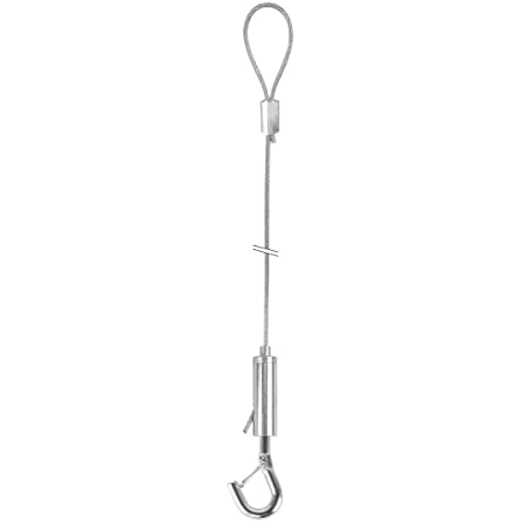 STAS Suspension Set with Safety Hook and Fixed Loop Mount Pack of 2