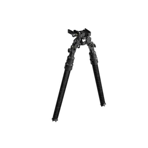TRICER-RP Versatile Hunting Bipod | Arca-Swiss and Pick Compatibility | Rock Solid Stability for Prone or Sitting Shooters | Includes Long and Short Legs | Spiked and Rubber Feet