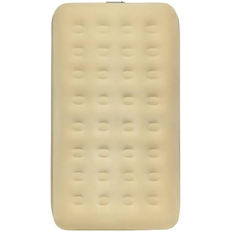 Simpli Comfy Twin Replacement Air Mattress with Built-in Pump Compatible with EZ Bed, Use Alone or with Frame, Fast Inflation, Portable and Easy Storage