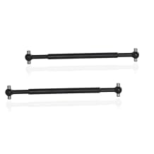 #45 Steel RC Dogbone Drive Shaft for 1/10 Losi Baja Rey 2.0 Upgrades Parts # LOS232081 (Black)