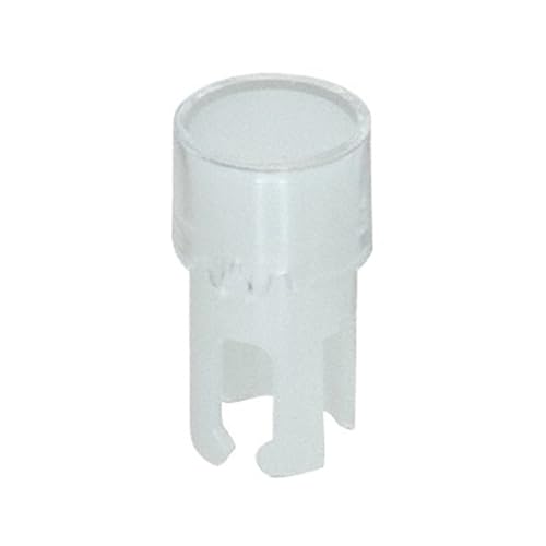 White Round Pushbutton Lens Cap 19-931.9 Industrial Control Switch Panel Cap 7.3mm