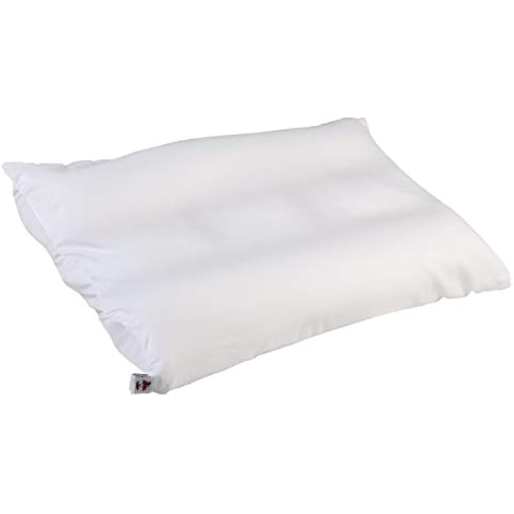 Core Products Cervitrac Cervical Pillow, Multi-Channel Recessed Center, Fiber Filled, Firm Support, White