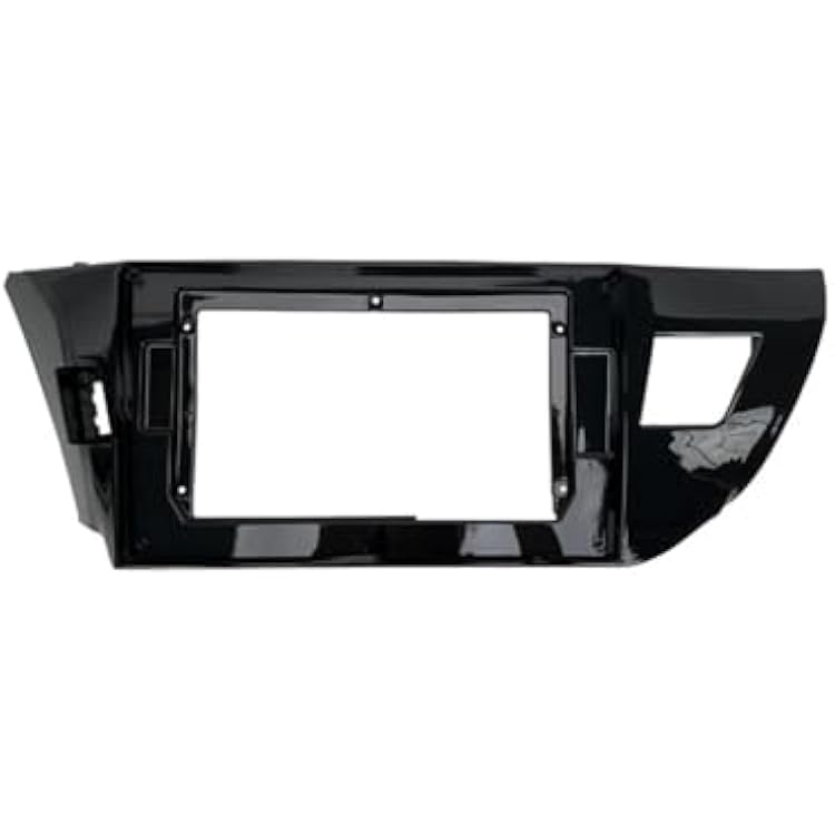 WOZLO Auto Parts Fit for Toyota Fit for Corolla Levin 2014 2015 2016 2017 2018 Car Radio Frame Adapter Android Player 2 Din Head Unit Cover Fashionable10inch LHD Frame A