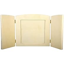 Rayher Photo Frame FSC Mix Credit with Folding Side Parts, Wood, 18.5 x 13 x 0.6 cm