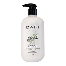 DANI Naturals Lemongrass Lavender Hydrating Lotion, Vegan Paraben-Free, Made with Organic Ingredients,12 fl oz