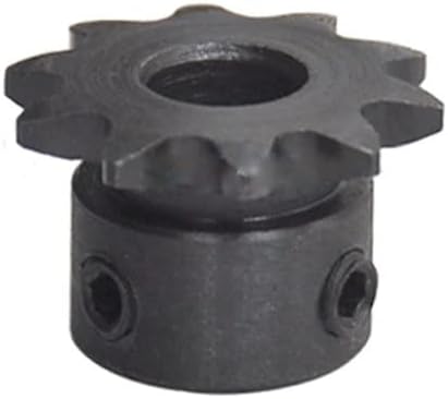 #25 Roller Chain Drive Sprocket 9T Bore 5mm Pitch 1/4" for #25H 04C Roller Chain (#25-9T; Bore:5mm)
