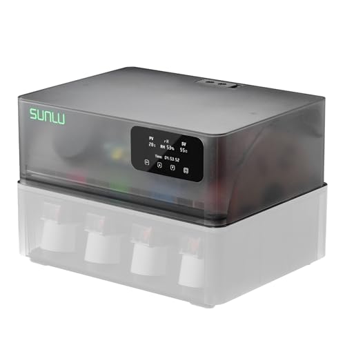 AMS Heater Upgrade for Bambu Lab AMS Gen 1, Simultaneous Filament Drying & Printing, Fast 70C Heating, Smart Humidity Control, 4-Roll Capacity, Easy 2-Min Install AMS Not Included