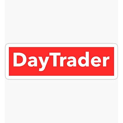 Day Trader Supreme - Pack of 3 Stickers - Auto, Wall, Laptop, Cell, Truck Sticker for Windows, Cars, Trucks