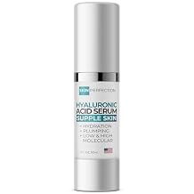 100% Pure Hyaluronic Acid Gel Serum Hydrator Look Younger with Anti-Aging HA by Plumping Up Moisturizing Boosting Volume Filler Paraben-free Skin Perfection 1 ounce