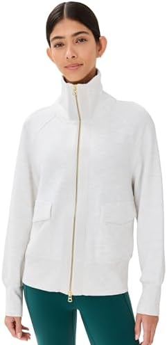 Varley Womens Roxbury Zip Through Sweatshirt
