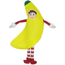 LovelfStory Christmas Elf Doll Accessories Clothes,Avocado Banana Couture Outfits Holiday for Boy or Girl Elf Doll, Doll is not Included. (Banana)