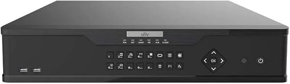 UNV UN-NVR308-64X 64-Channel VCA Network Video Recorder, Support Ultra 265/H.265/H.264 Video Formats, 64-Channel Input, Up to 12MP Resolution Recording