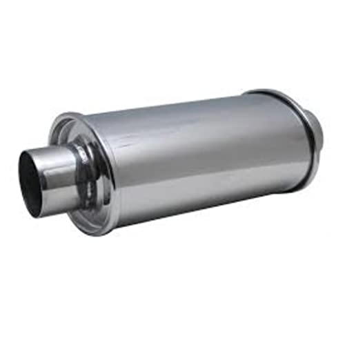 Vibrant For Ultra Quiet Resonator | 2.5in InletOutlet x 14in Overall Length | 1141