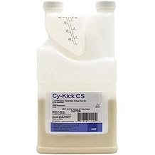 BASF Cy-Kick CS Insecticide, Controlled Release Indoor Outdoor Pest Control for Mosquitos, Flies, Ants, Fleas, 16 Ounces Concentrate Liquid