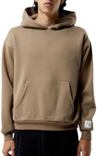 PacSun Mens Desert Taupe Solid Hoodie