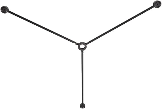 Foldable Measurement Tripod for Total Stations and Stabilizer Floor Guide – 40 cm Adjustable Aluminum Alloy Surveying Tripod with Anti-