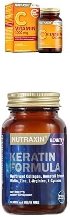 Nutraxin Vitamin C 28 Çiğneme Tableti + Hap Kutusu