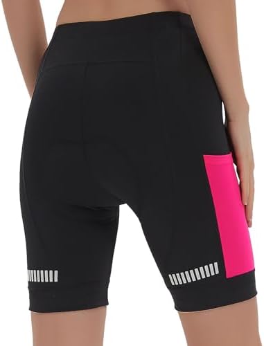NOOYME Womens Bike Shorts for Cycling with 3D Padded Women Cycling Shorts