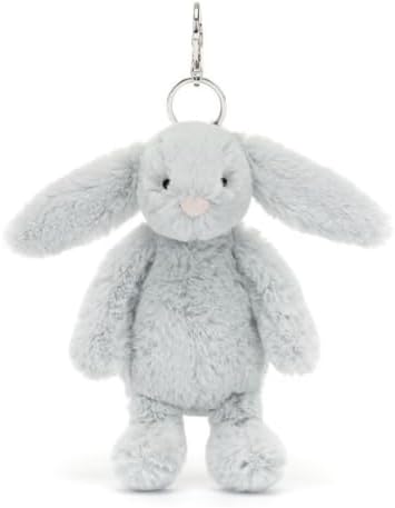 Porte cle Bashful Bunny silver - JELLYCAT