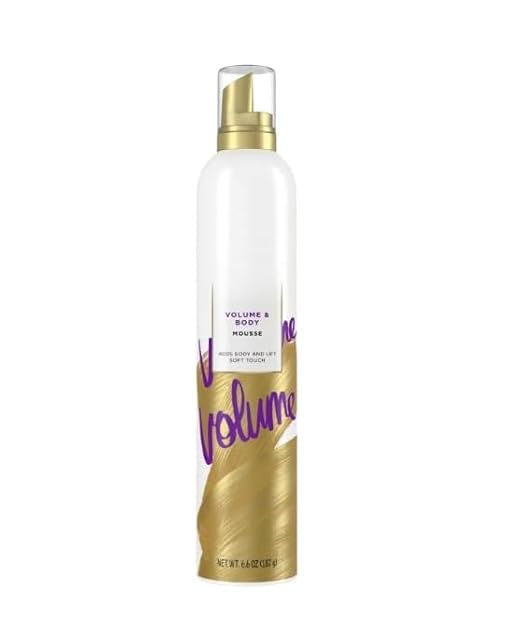 New-Volume Hair Mousse for Fine Hair, Maximum Fullness, 6.6 oz, Pack of 1