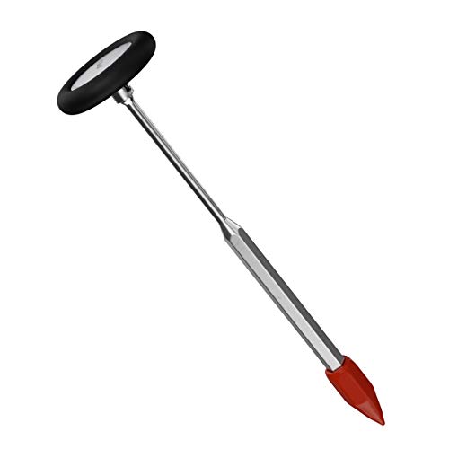 MDF Instruments, Babinski Neurological Reflex Hammer with Pointed Tip for Superficial Responses - Durable, Professional-Grade - Black MDF535-11