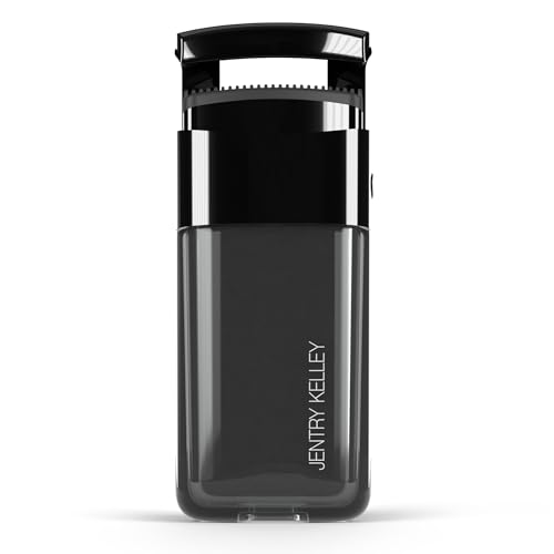 JENTRY KELLEY Heated Eyelash Curler, Rechargeable with 2 Heat Settings and Lash Separation Comb