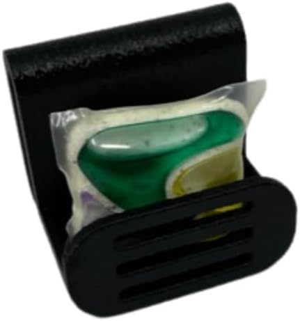 Dishwasher Pod Holder for Improved Dish Cleaning | Securely Place Pod in Compartment for Faster Activation | Made in USA (1-Pack, Black)