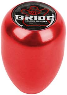 JDM Carbon Bride Alumnium Racing Gear Stick Red Shift Knob Shifter M8 M10 M12