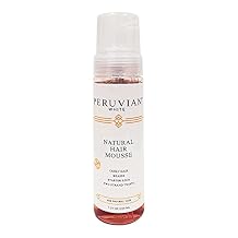 Natural Hair Mousse for Curly Hair, Braids, Starter Locs, Two Strand Twists, 7.25 oz.