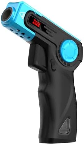 LIGHTERUSA Yocan Red Series Rush Windproof Torch Lighter, Blue