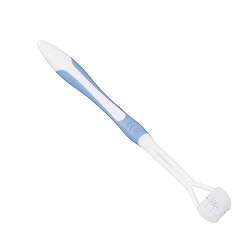 Toothbrush Ultrafine Soft Bristle Adult Deep Cleansing Fine 3 Sided Tooth Brush for Health Teeth Care,Blue