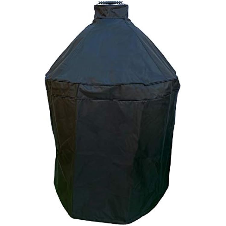 Grill Cover for Big Green Egg, Kamado Joe and Char-Griller Akorn - Fade Resistant Waterproof Fabric