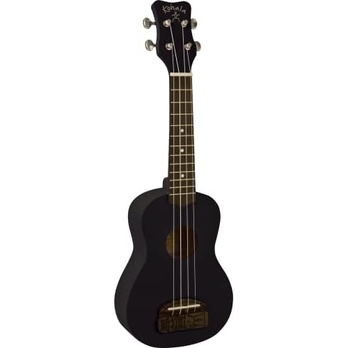 Kohala Tiki Ukuleles KT-SBK Ukulele, Black