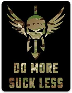 Shellback Tactical Do More Suck Less Sticker