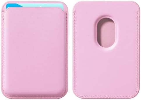 BENTOBEN Magnetic Phone Wallet Card Holder Case Compatible with MagSafe,PU Leather Wallet for iPhone 16 15 14 13 12 Pro/Pro Max/Plus/Mini Mag Safe Case,Girly Pink