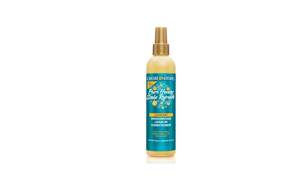 Creme of Nature Pure Honey Scalp Refresh Leave-In Conditioner, 8 oz