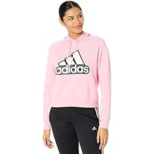 adidas womens Essentials Logo Relaxed Fit Hoodie