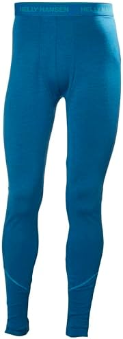 Helly-Hansen LIFA Merino Midweight Pant for Men, Track Pants with Non-Itch Fabric, 2-Layer Design, Flat Lock Seams, ZQ Wool