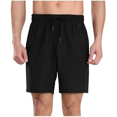 Mens Running Shorts with Pockets Running Shorts Lightweight Quick Dry Gym Workout Athletic Short for Men Gym Gifts S-4XL