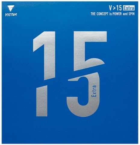 VICTAS V>15 Extra - Offensive Table Tennis Rubber.