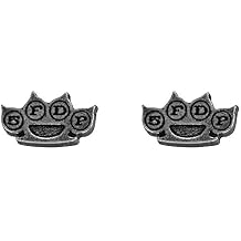 Alchemy Gothic England - 5FDP: Knuckle Duster Ear Studs