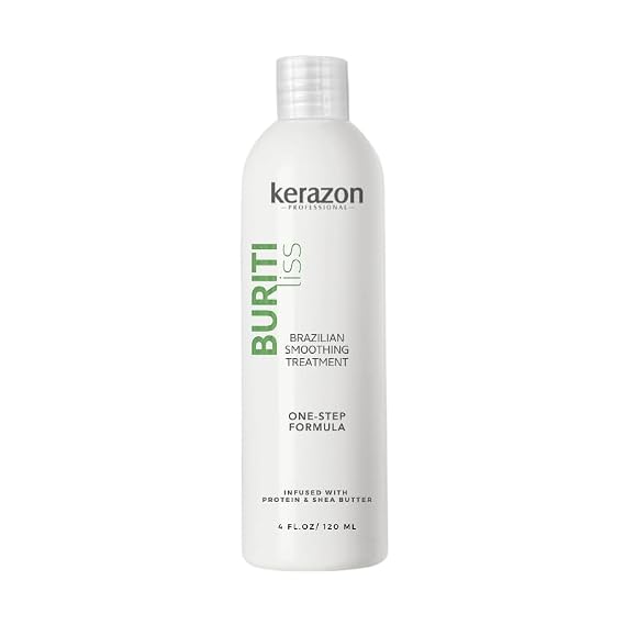 Kerazon Buriti Liss Brazilian Smoothing Treatment, One-Step Formula, 4 fl oz