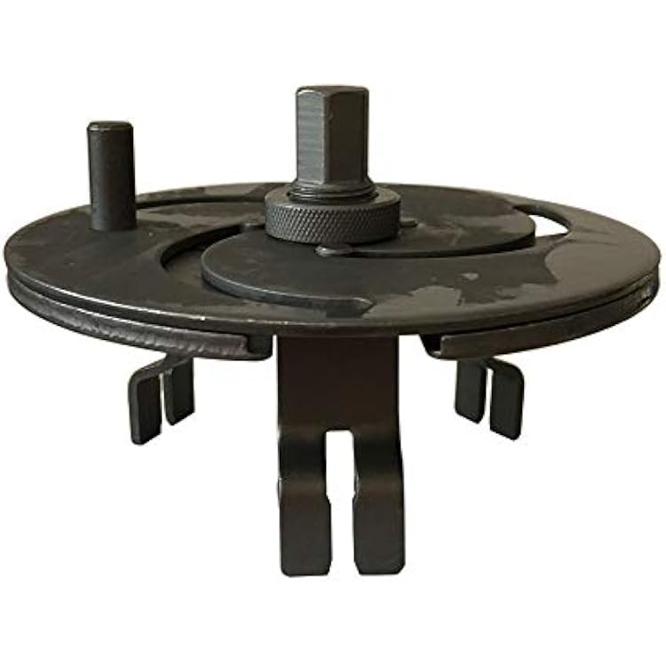 Car Fuel Pump Lid Tank Cover Wrench, 3 Jaws Adjustable Fuel Tank Lid Wrench Fuel Gauge Sender Collars Removal Tool