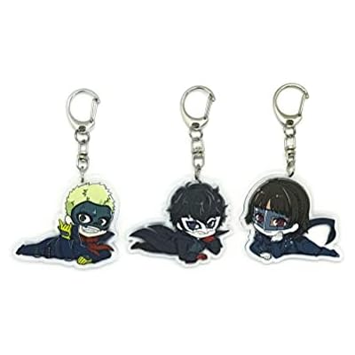 EBTY DREAMS Inc. - Set of 3 Persona 5 Acrylic Keychain Ren Amamiya, Ryuuji Sakamoto, Makoto Niijima v2