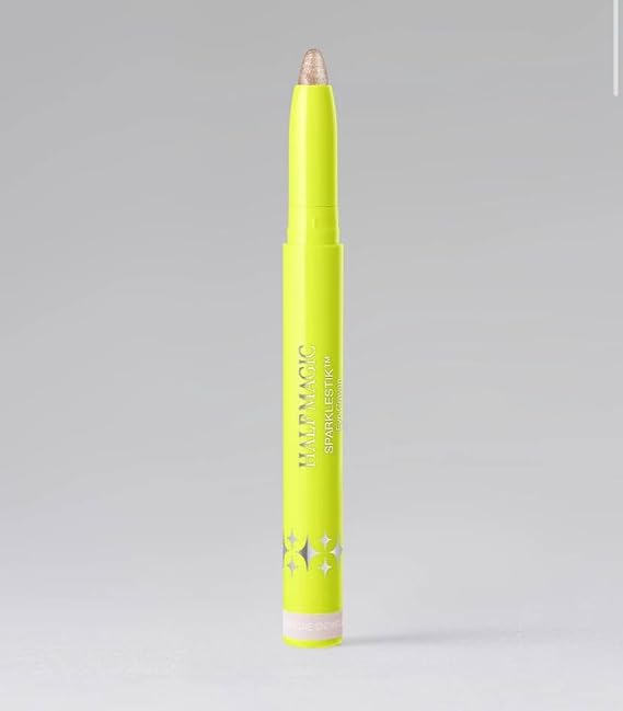 Half Magic SPARKLESTIK Eye Crayon - Champagne Snowflake (Icy Champagne) + Bonus Premium Korean Sheet Masque with Collagen