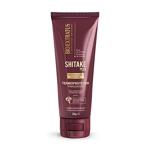 Bio Extratus - Linha Shitake Reconstrucao Nutritiva - Finalizador Termoprotetor 200 Gr Shitake Nourishing Reconstruction Collection - Thermal Protection Finalizer Net 7.1 Oz