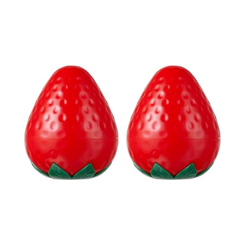 TONYMOLY Strawberry Valentines Day Hand Cream 2-Pack Hydrating Hand Lotion with Strawberry Extract & Shea Butter, Cute Giftable Duo for Dry Hands, Sweet Self-Care & Galentines Gift