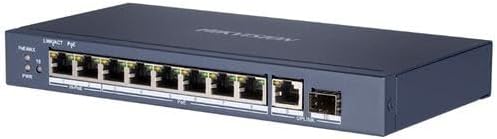 Hikvision - DS-3E0510HP-E - HIKVISION - Network switch - 10 Gigabit Ports - Layer 2-2 Hi-PoE Ports - Metal - DS-3E0510HP-E